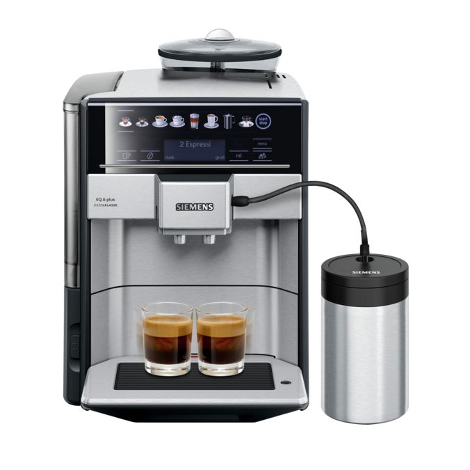 Kaffeevollautomat EQ6 plus extraKlasse Edelstahl TE657F03DE TE657F03DE-3