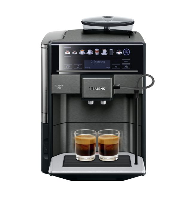Volledig automatische espressomachine EQ6 plus s700 Dark inox TE657319RW TE657319RW-4