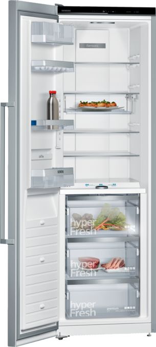 iQ700 Freistehender Kühlschrank 186 x 60 cm Edelstahl antiFingerprint KS36FPI3P KS36FPI3P-2