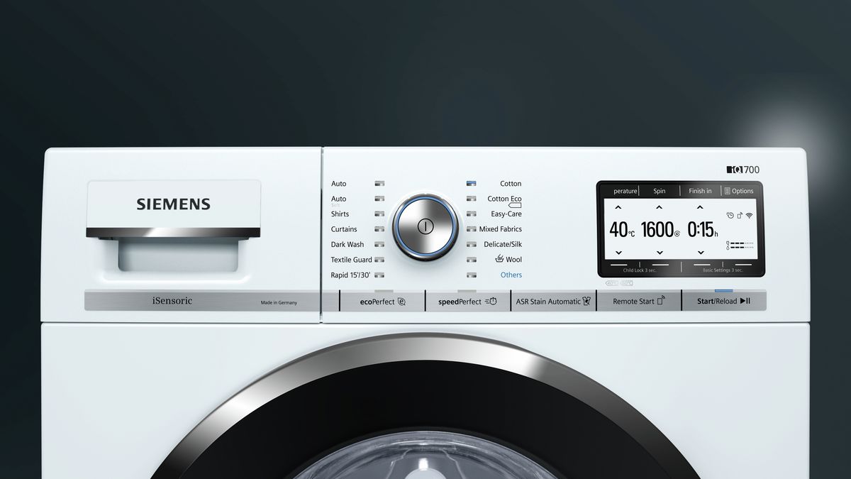 iQ700 Washing machine, front loader 9 kg 1600 rpm WM16YH79GB WM16YH79GB-6