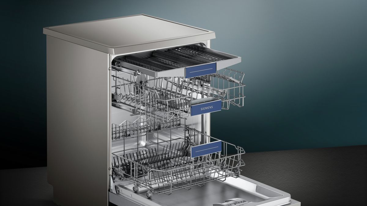 iQ300 Free-standing dishwasher 60 cm Silver inox SN236I00MG SN236I00MG-2