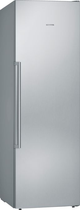iQ500 free-standing freezer 186 x 60 cm Brushed steel anti-fingerprint GS36NAIFV GS36NAIFV-1