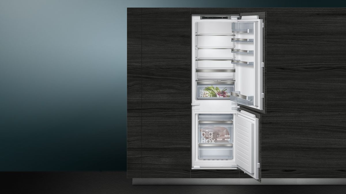 KI86NAF30I builtin fridgefreezer with freezer at bottom Siemens