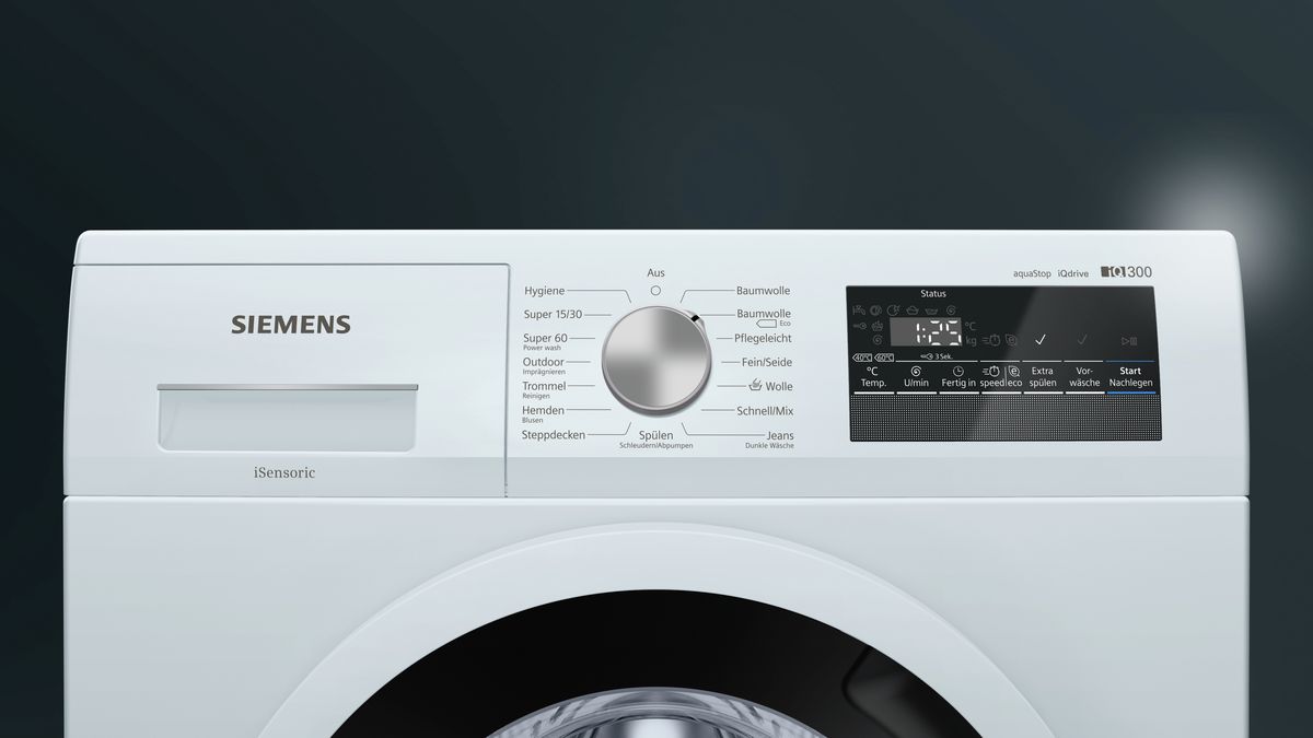 WM14N140 Waschmaschine, Frontlader | Siemens Hausgeräte DE