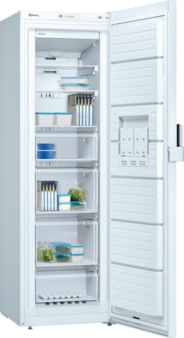 Congelador vertical 1 puerta 186 x 60 cm Blanco 3GFB642WE 3GFB642WE-3