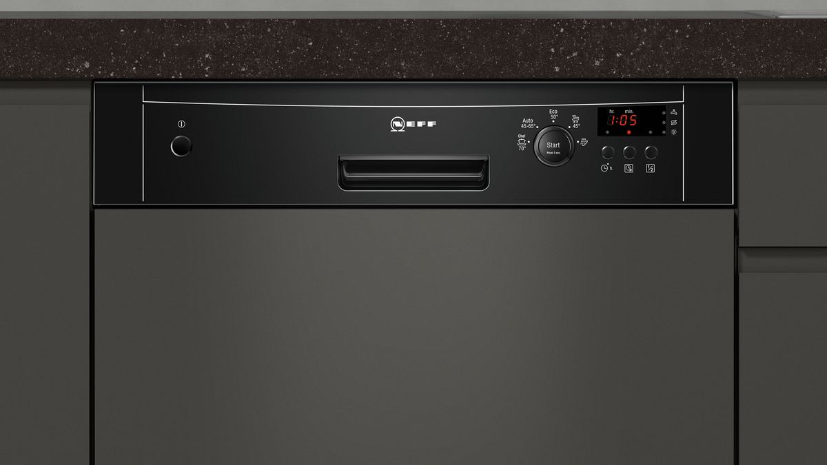 N 30 Semi-integrated dishwasher 60 cm Black S41E50S1GB S41E50S1GB-3