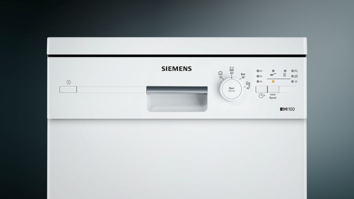 iQ100 獨立式洗碗機 45 cm 白色 SR24E205EU SR24E205EU-6