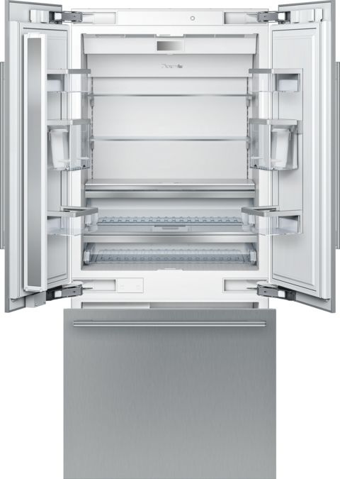 stainless steel ice maker refrigerator