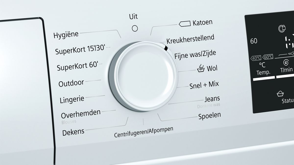 iQ500 Wasmachine, voorlader 8 kg 1600 rpm WM16T420NL WM16T420NL-3