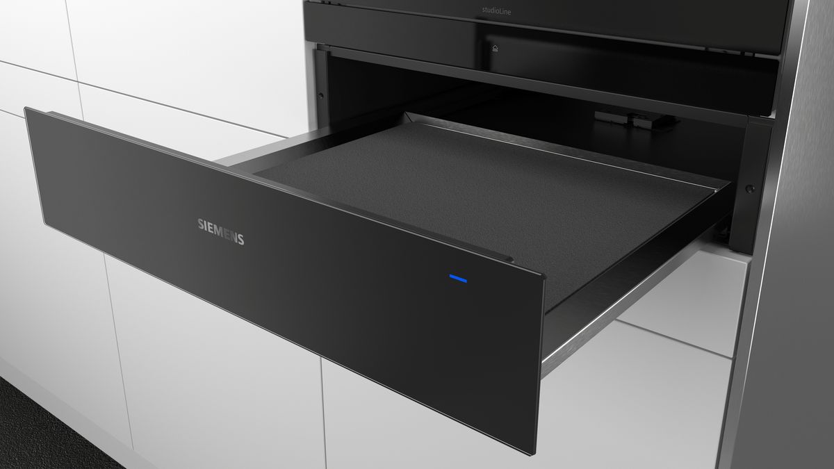 iQ500 Built-in warming drawer 60 x 14 cm Black BI510CNR0B BI510CNR0B-2