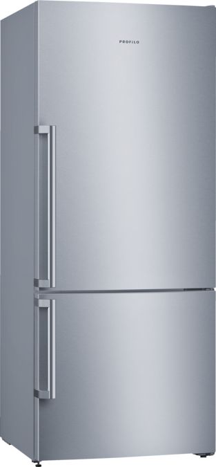 Alttan Donduruculu Buzdolabı 186 x 75 cm Kolay temizlenebilir Inox BD3076I3DN BD3076I3DN-1
