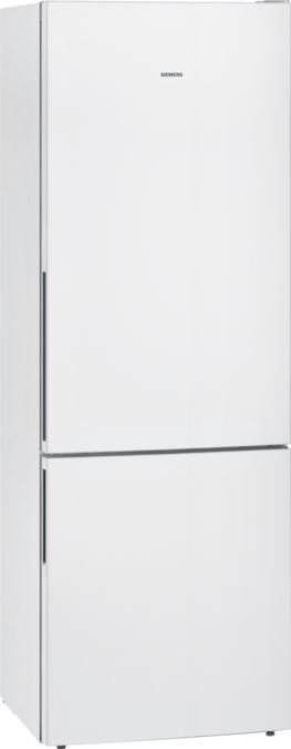 iQ300 Freistehende Kühl-Gefrier-Kombination mit Gefrierbereich unten 201 x 70 cm weiß KG49EVW4A KG49EVW4A-1