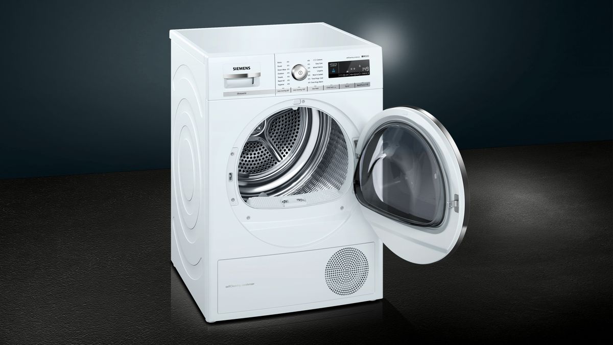 iQ500 Heat pump tumble dryer 8 kg WT47W591GB WT47W591GB-5