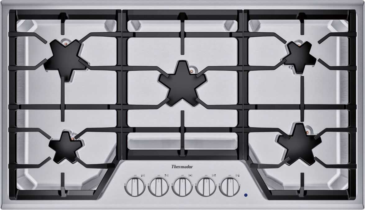 Masterpiece® Gas Cooktop 36'' Stainless Steel SGS365TS SGS365TS-1