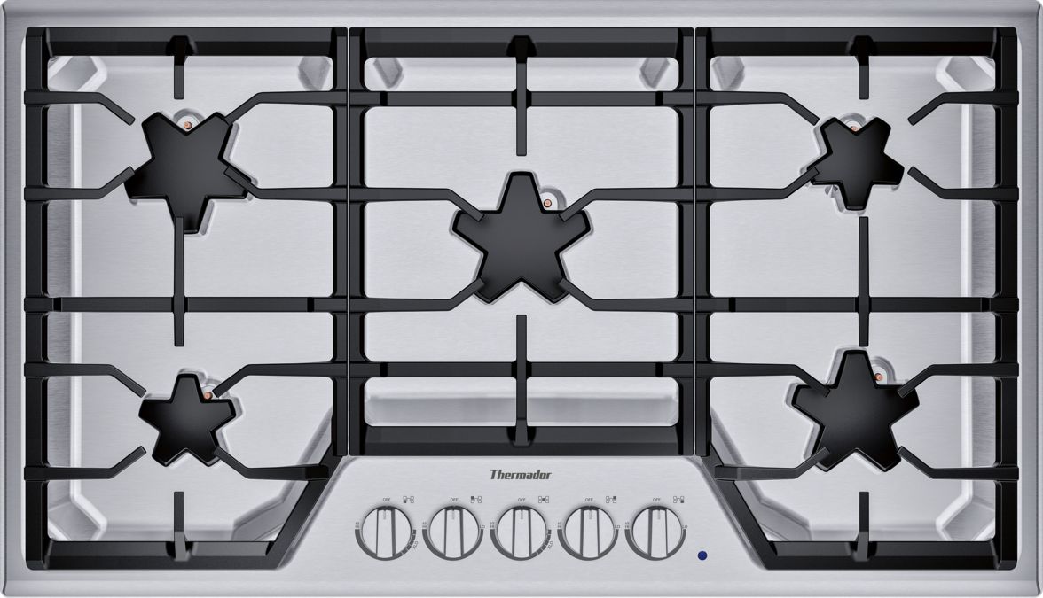 Masterpiece® Gas Cooktop 36'' Stainless Steel SGSX365TS SGSX365TS-1