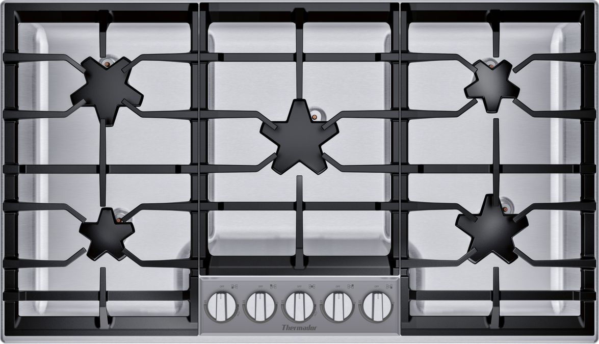 Masterpiece® Gas Cooktop 36'' Stainless Steel SGSXP365TS SGSXP365TS-1