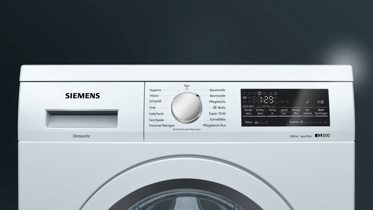 iQ500 Waschmaschine, unterbaufähig - Frontlader 8 kg 1400 U/min. WU14Q4WM18 WU14Q4WM18-2