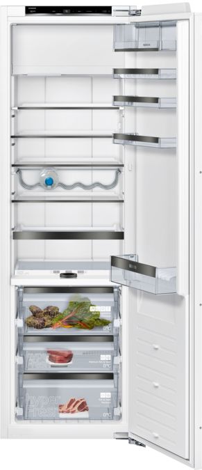 iQ700 Einbau-Kühlschrank mit Gefrierfach 177.5 x 56 cm Flachscharnier mit Softeinzug KI82FSDE0 KI82FSDE0-1