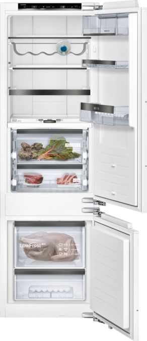 iQ700 Built-in fridge-freezer with freezer at bottom 177.2 x 55.8 cm KI87FHD40 KI87FHD40-1