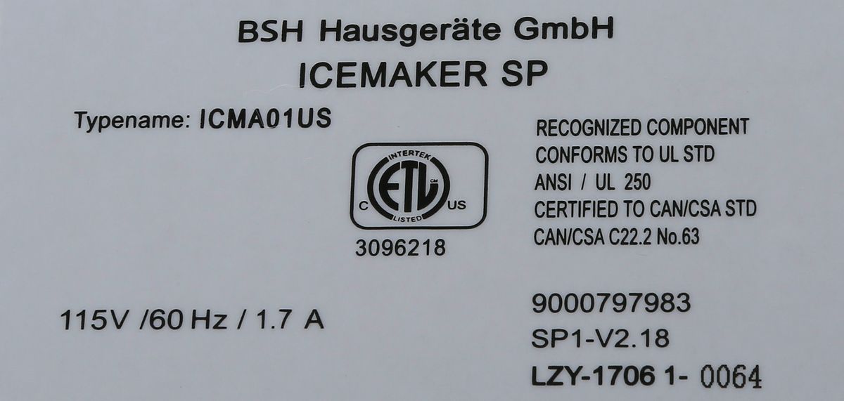 11012681 Ice maker THERMADOR US