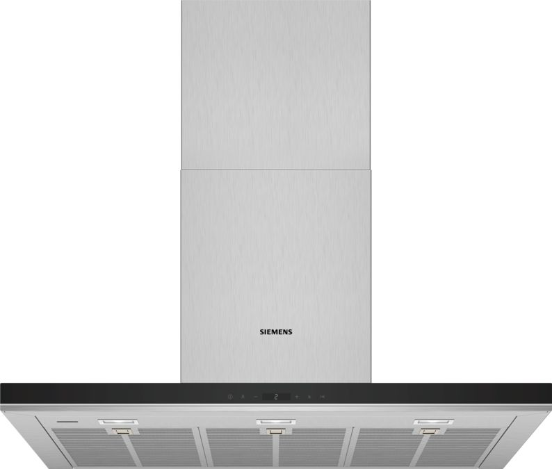 iQ700 Wandschouwkap 90 cm Inox LC91BUR50 LC91BUR50-1