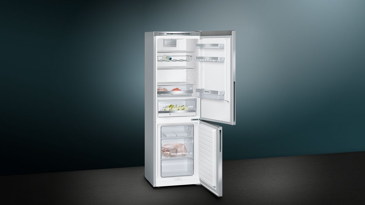 iQ300 Frigo-congelatore combinato da libero posizionamento 186 x 60 cm inox-easyclean KG36EVI4A KG36EVI4A-2