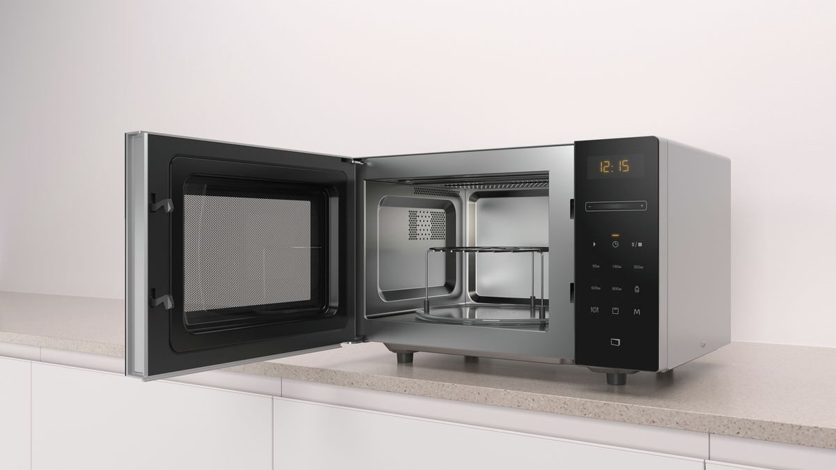 Freestanding microwave 46 x 29 cm Cristal black 3WG1021N0 3WG1021N0-4