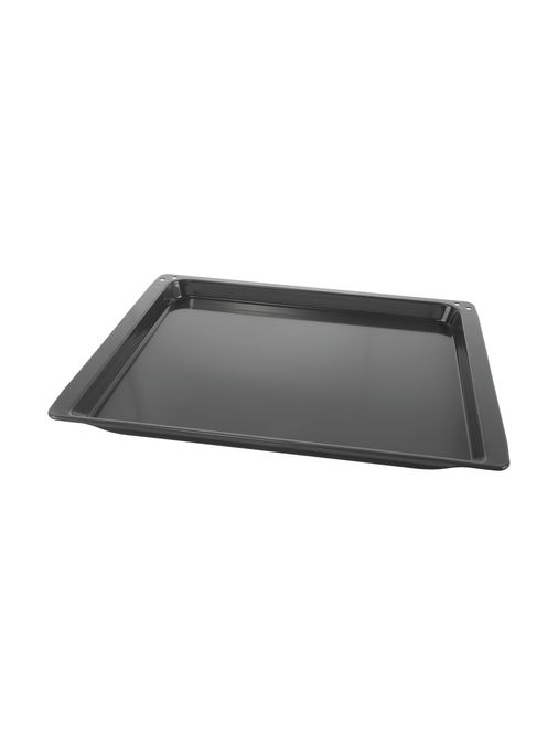 Baking tray enamel grey enameled, with stop-function 465 x 375 x 26 mm 00579473 00579473-1