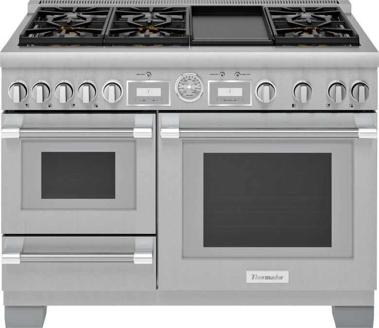 Cuisinière pose-libre large avec deux modes de cuisson PRD48WDSGC PRD48WDSGC-1