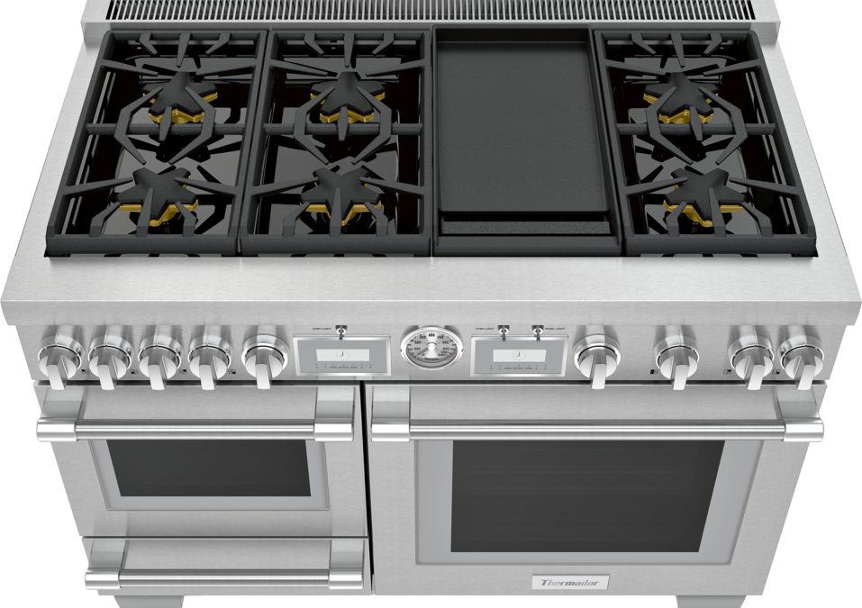 Cuisinière pose-libre large avec deux modes de cuisson PRD48WDSGC PRD48WDSGC-2