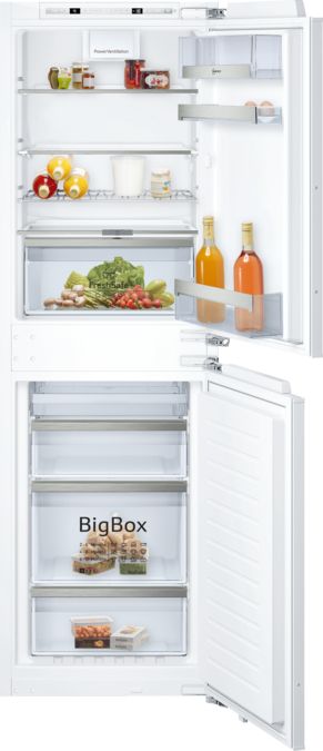 neff ki5852f30g integrated 50 50 fridge freezer