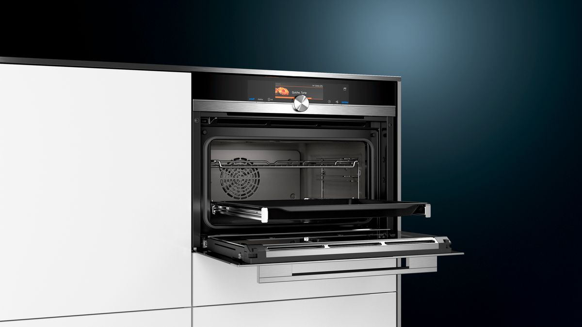 iQ700 Built-in compact oven with steam function Stainless steel CS658GRS1B CS658GRS1B-6