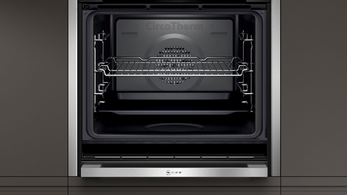N 90 Built-in oven with steam function 60 x 60 cm Stainless steel B47FS22N0 B47FS22N0-3
