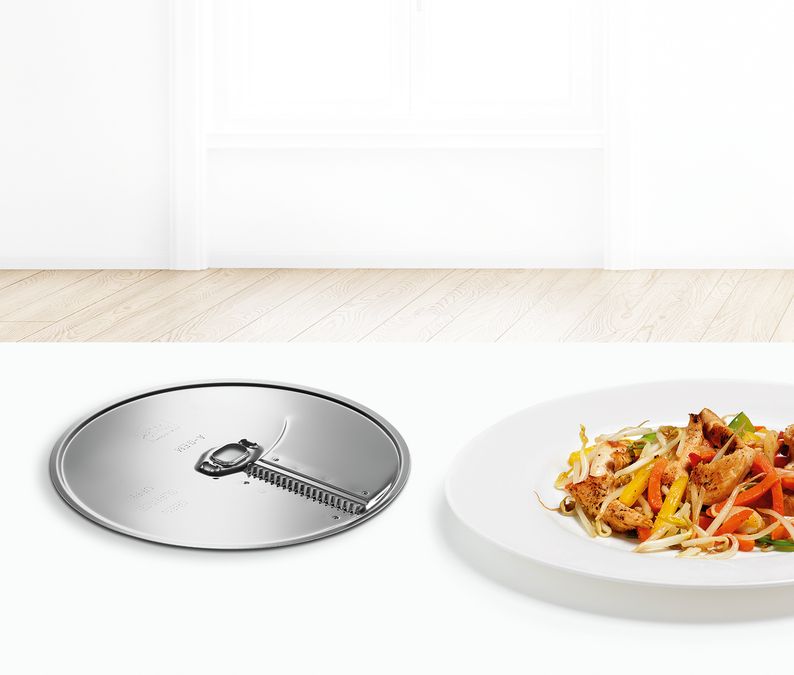 Disque râpeur & éminceur pour légumes asiatiques - pour robot de cuisine MUM 4/5/6 00573025 00573025-6