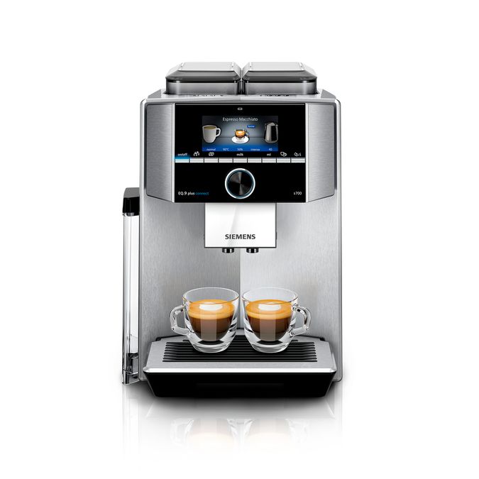 Helautomatisk kaffemaskin EQ.9 plus connect s700 Rostfritt stål TI9573X1RW TI9573X1RW-3