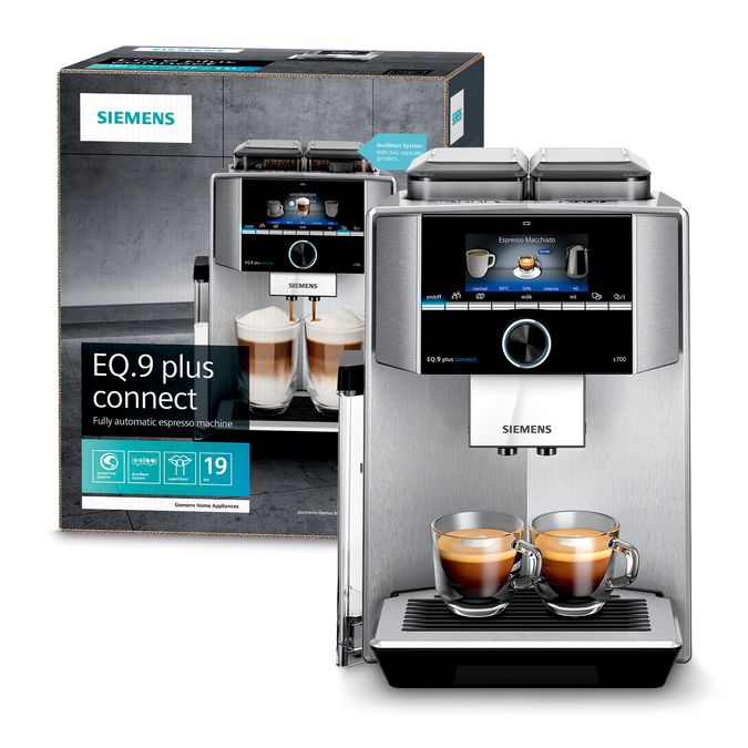 Espresso volautomaat EQ.9 plus connect s700 RVS TI9573X1RW TI9573X1RW-13
