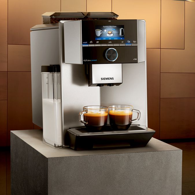 Helautomatisk kaffemaskin EQ.9 plus connect s700 Rostfritt stål TI9573X1RW TI9573X1RW-14