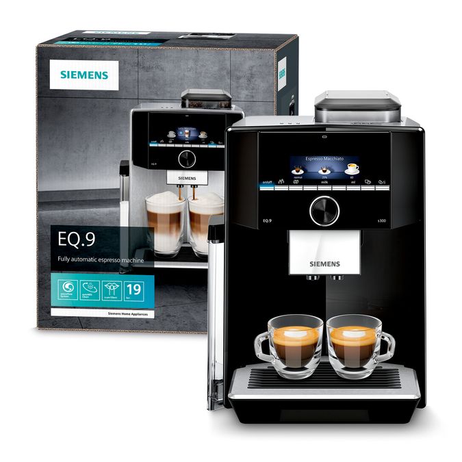 Fully automatic coffee machine EQ.9 s300 Black TI923309GB TI923309GB-15