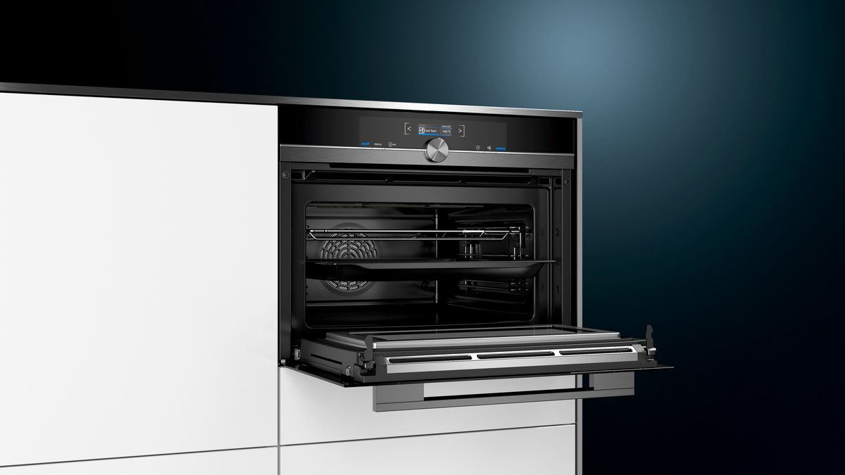 iQ700 Built-in compact oven with microwave function 60 x 45 cm Black CM833GBB1A CM833GBB1A-4