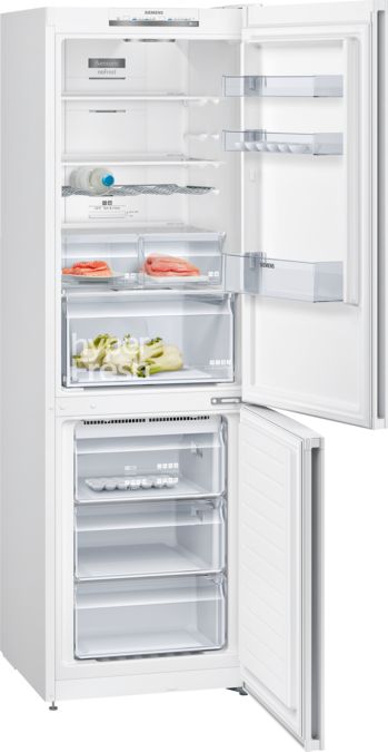 iQ300 Free-standing fridge-freezer with freezer at bottom 186 x 60 cm White KG36NVW35G KG36NVW35G-5
