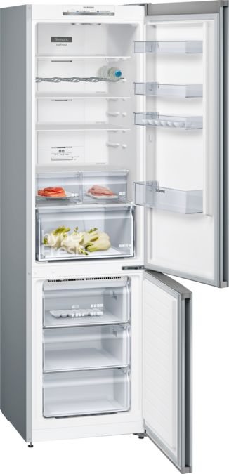 iQ300 Frigo-congelatore combinato da libero posizionamento 203 x 60 cm inox-easyclean KG39NVI35 KG39NVI35-2