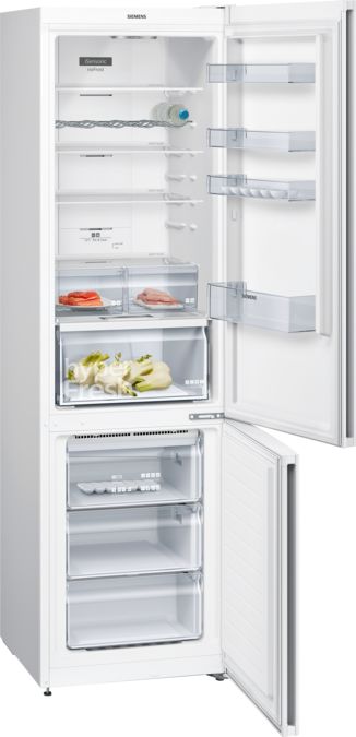 iQ300 Réfrigérateur combiné pose-libre 203 x 60 cm Blanc KG39NXW35 KG39NXW35-4