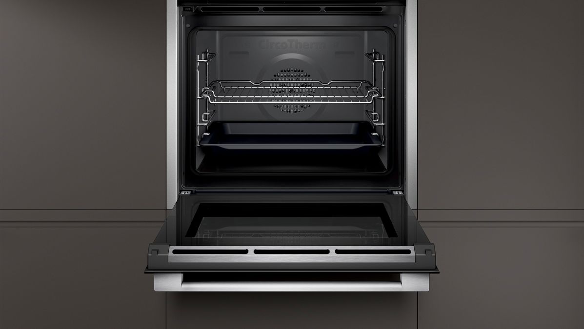 N 70 Built-in oven 60 x 60 cm Stainless steel B17CR32N1B B17CR32N1B-3