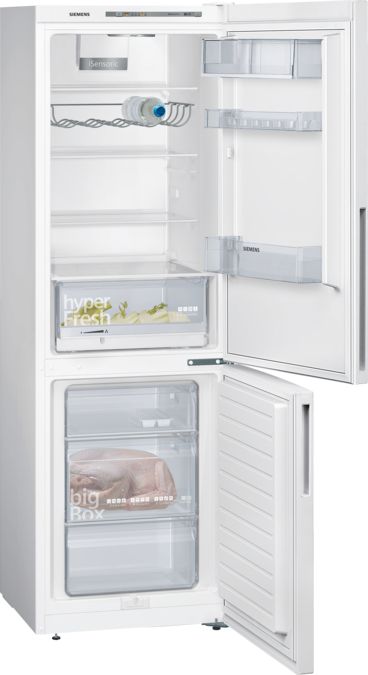 iQ300 Réfrigérateur combiné pose-libre 186 x 60 cm Blanc KG36VXW30S KG36VXW30S-1