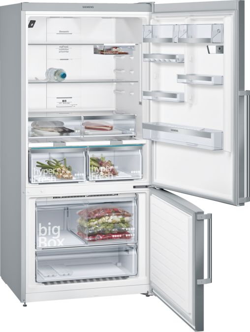 iQ500 Alttan Donduruculu Buzdolabı 186 x 86 cm Kolay temizlenebilir Inox KG86NHI30N KG86NHI30N-3
