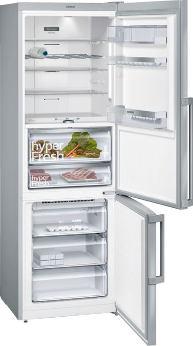 iQ700 Frigo-congelatore combinato da libero posizionamento 203 x 70 cm inox-easyclean KG49FPI40 KG49FPI40-4