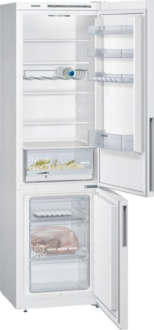 iQ300 Fehér ajtók Kombinált hűtő / fagyasztó KG39VVW31 KG39VVW31-2