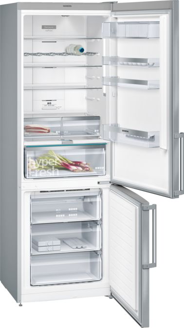 iQ500 Frigo-congelatore combinato da libero posizionamento 203 x 70 cm inox-easyclean KG49NAI40 KG49NAI40-3