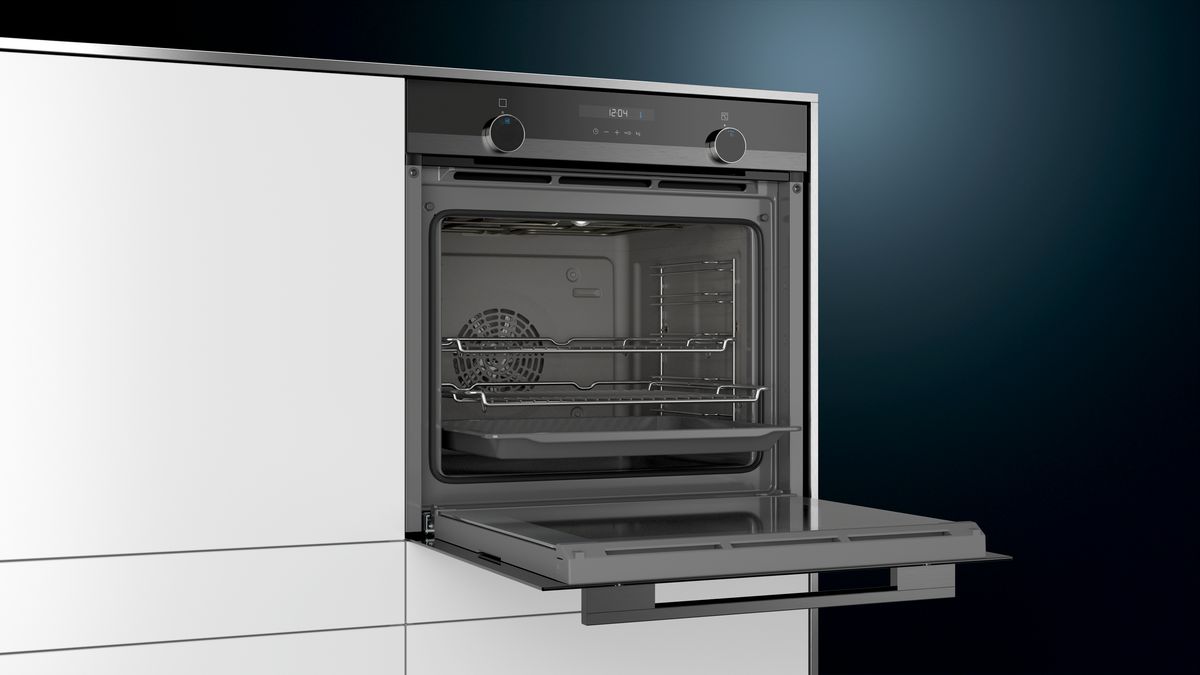 iQ500 Built-in oven 60 x 60 cm Black HB458GCB0B HB458GCB0B-4