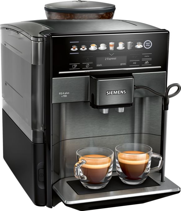 Kaffeevollautomat EQ6 plus s700 Dark inox TE657509DE TE657509DE-1